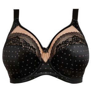 GODDESS Bridget Underwire Banded Bra UK Size 36HH / US Size 36L Style GD6070BLK